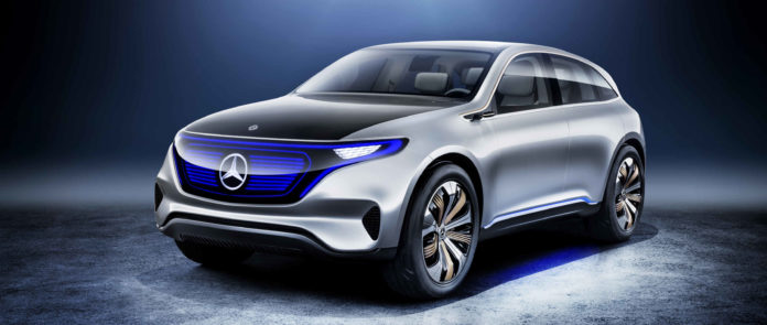 Mercedes Benz EQ salone